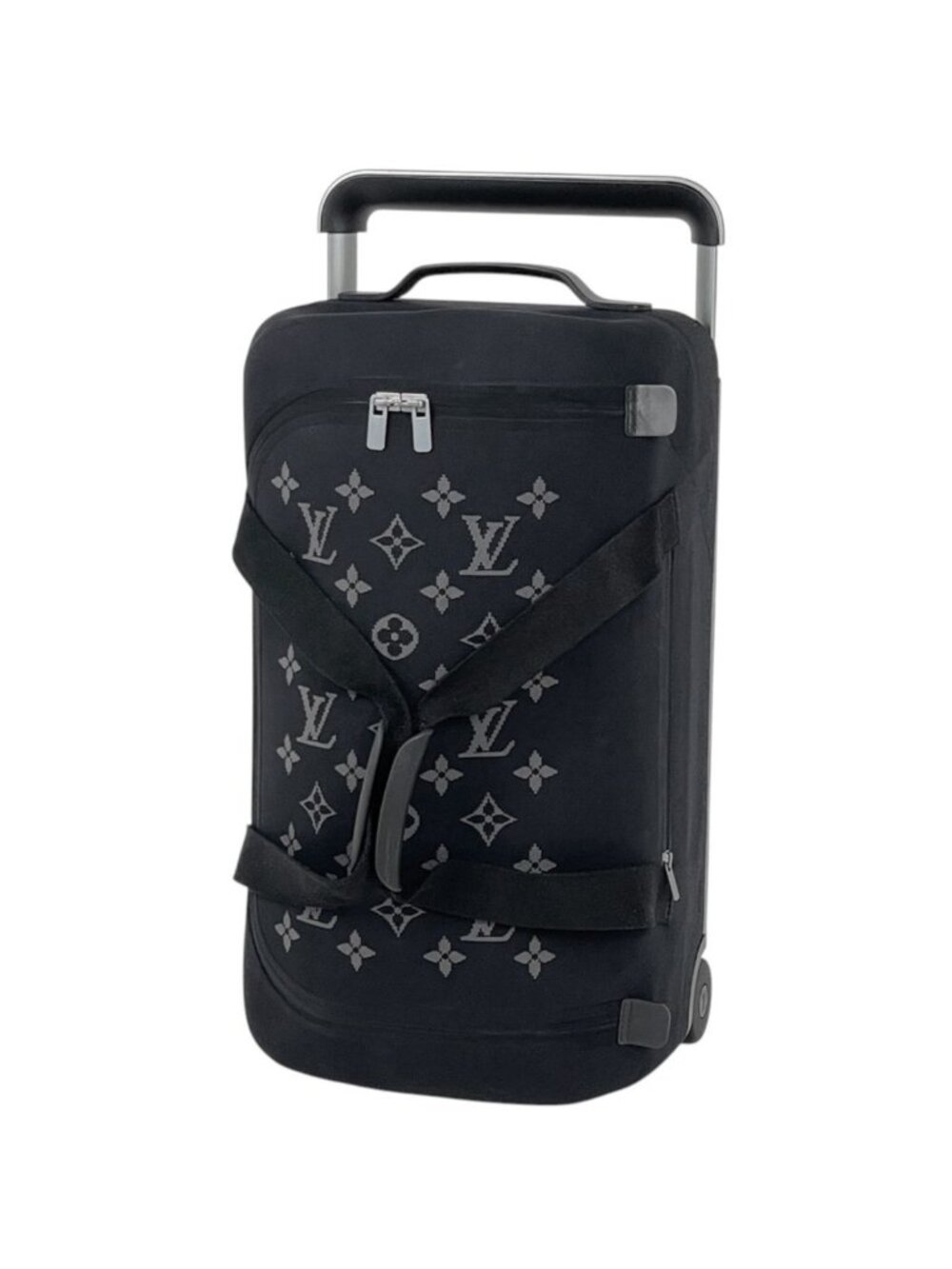 Louis Vuitton Horizon Soft Travel Bag Monogram Eclipse Leather Noir